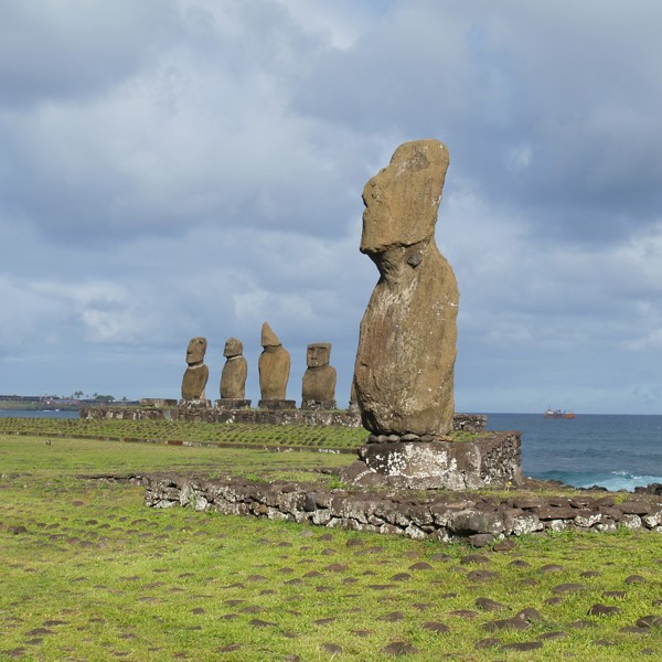 Maio ved havet på Påskeøen
