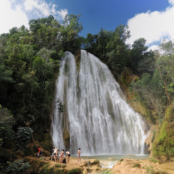 Vandfaldet El Limon i Den Dominikanske Republik