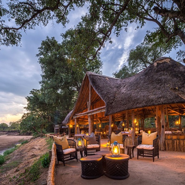 Solnedgang fra Chamilandu