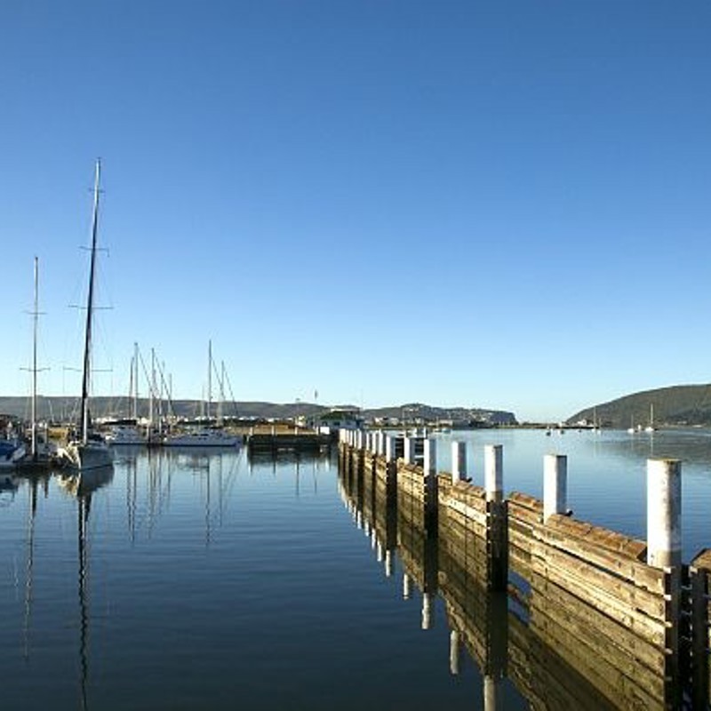 Havnen, Knysna, Garden Route, Western Cape Province, Sydafrika