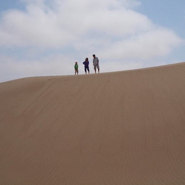 Sandboarding i Paracas, Peru